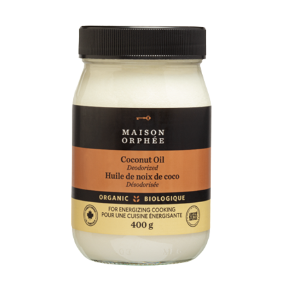 Huile de noix de coco biologique désodorisée