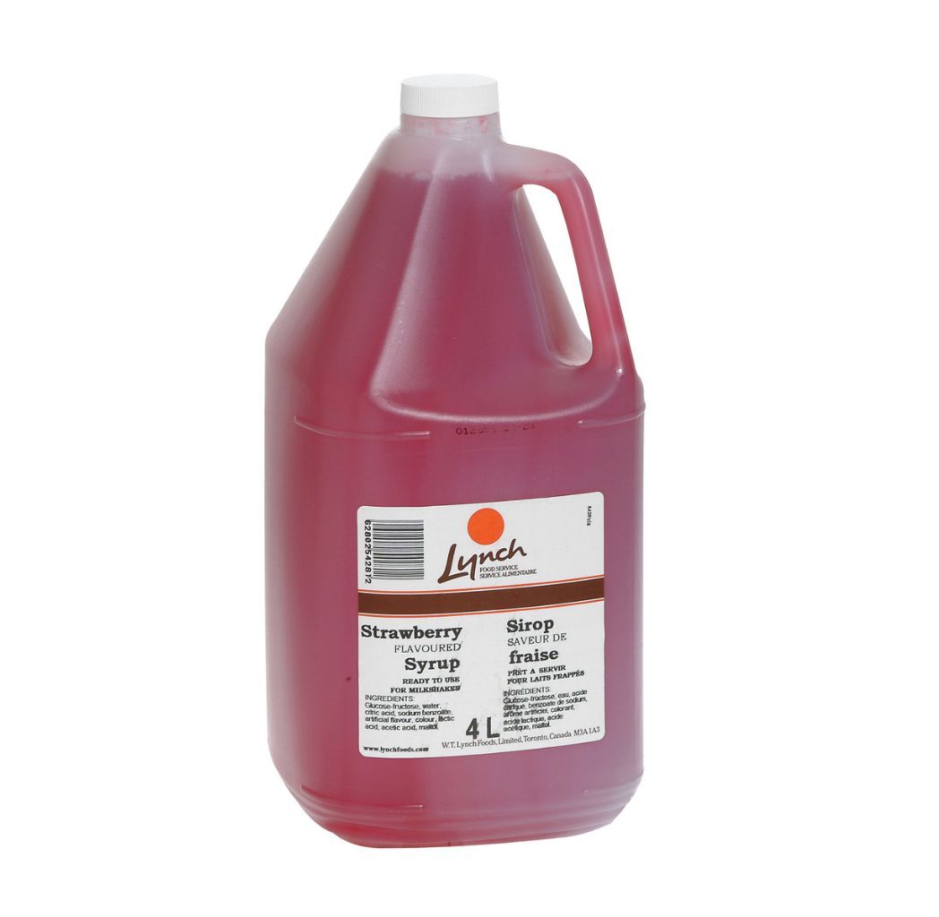 Strawberry Flavored Syrup