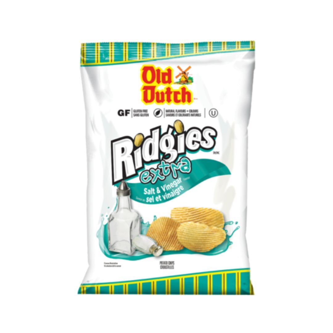 Croustilles Ridgies extra sel vinaigre