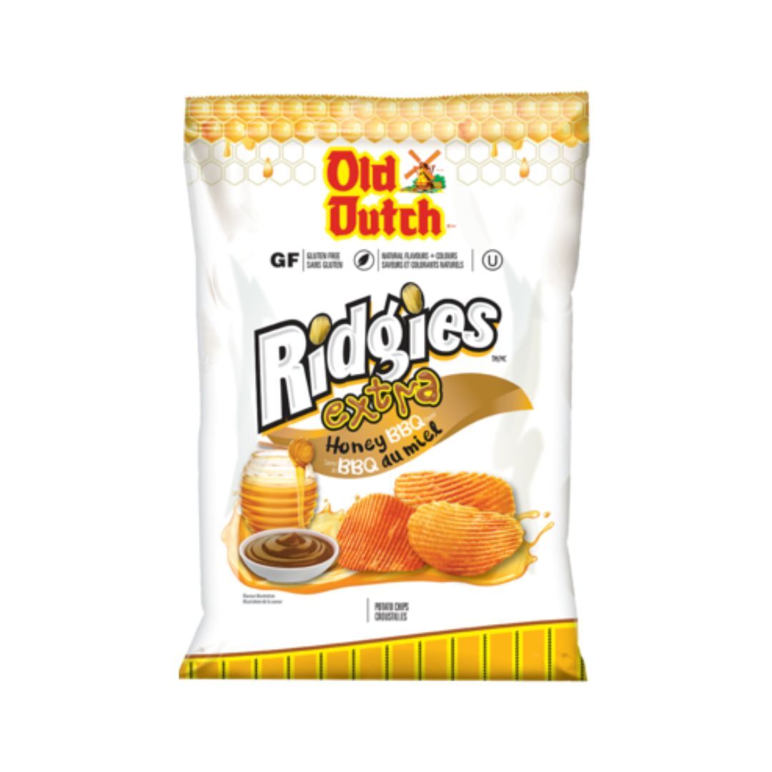 Croustilles Ridgies extra miel BBQ