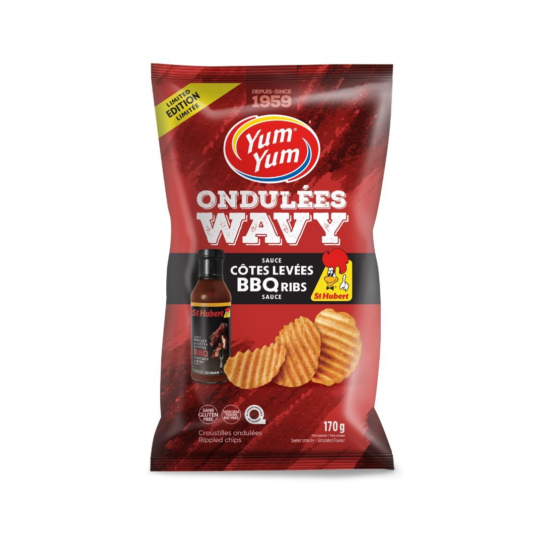 Wavy St-Hubert Spare Ribs Chips