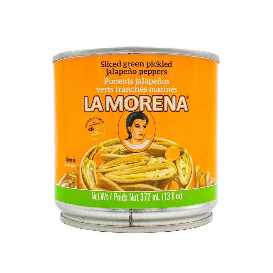 Sliced Green Jalapeno Peppers