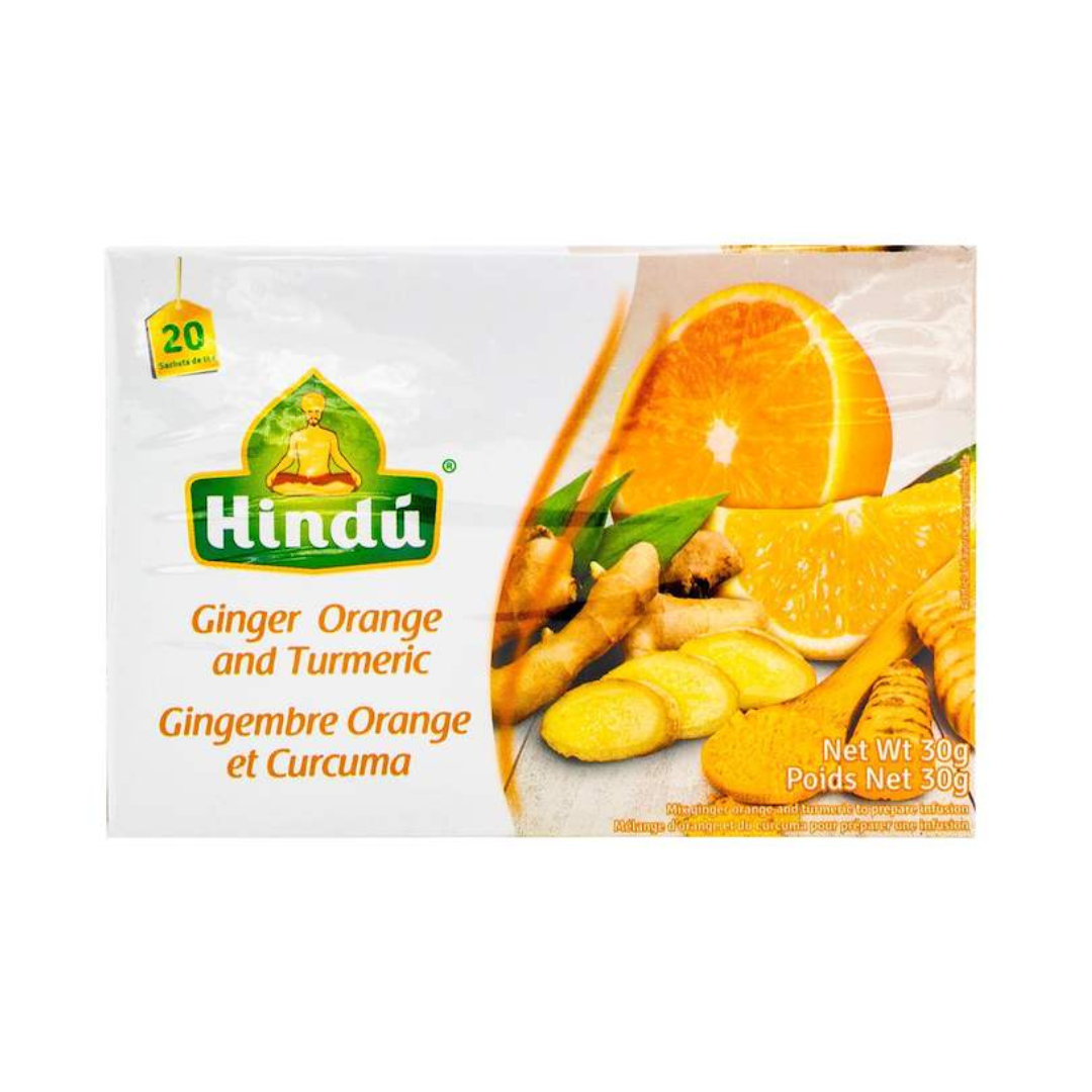 Ginger Orange Turmeric Herbal Tea