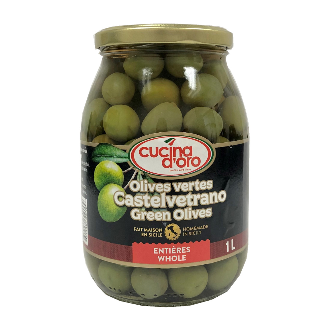 Whole Green Olives