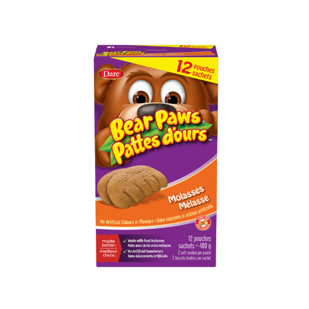 Molasses Bear Paws Biscuits 480 g