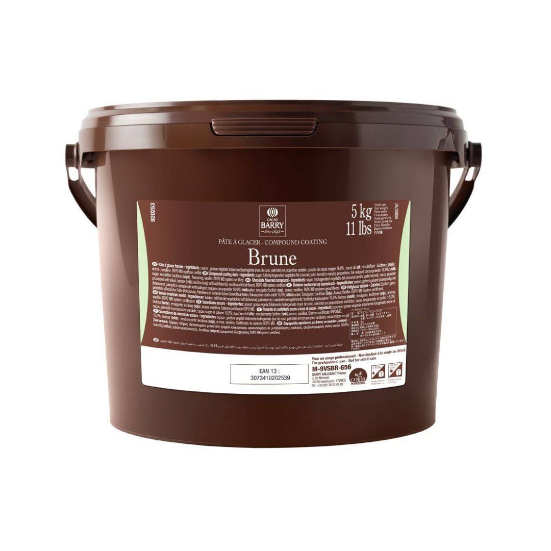 Pâte à glacer brune 5 kg