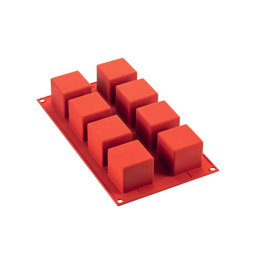 Cubes Silicone Molds 8x125ml