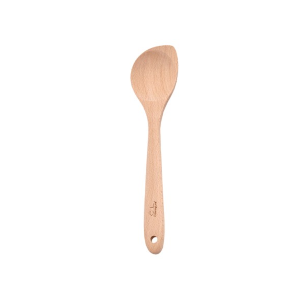 Cuillère ronde bois 30cm