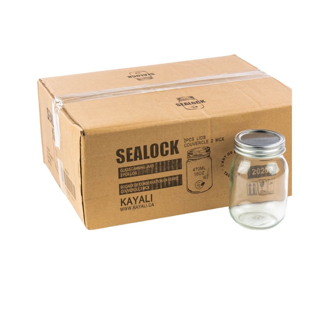 Pot Mason en verre 470ml