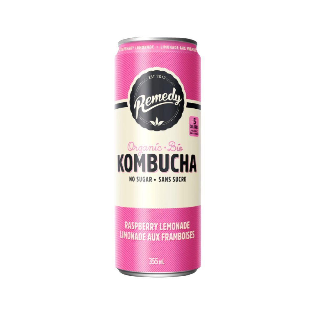 Raspberry Kombucha 4 x 355 ml