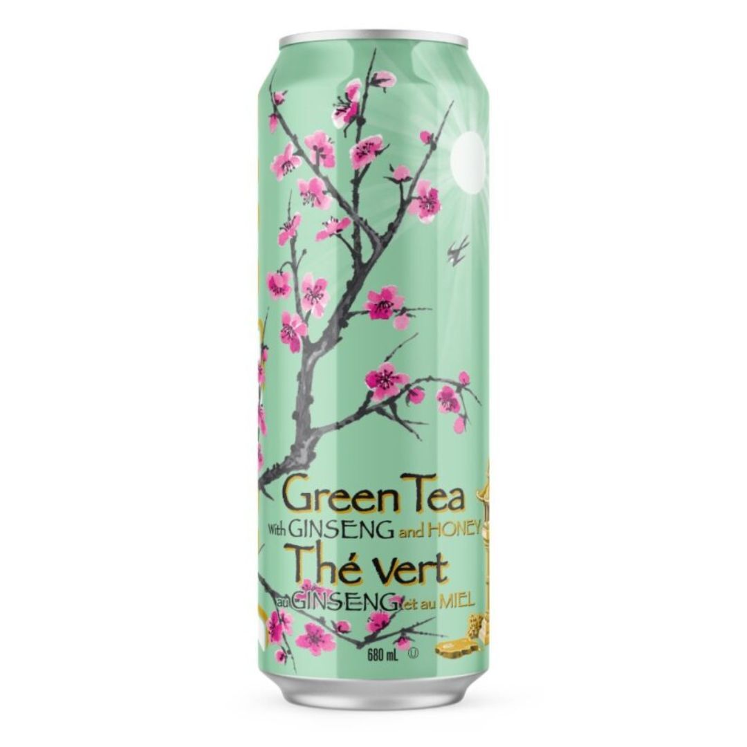 Thé glacé vert ginseng miel