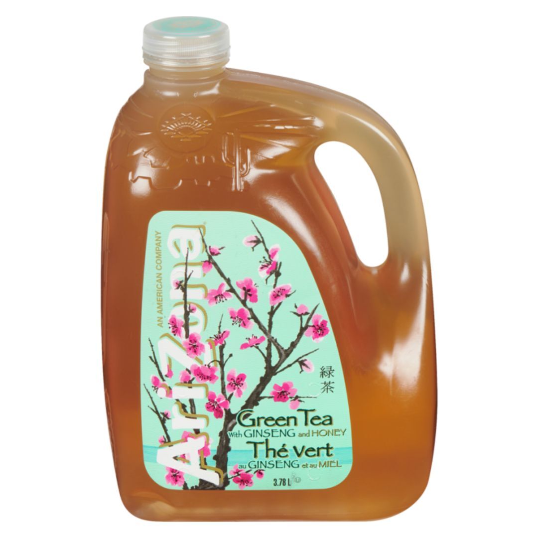 Thé glacé vert ginseng miel