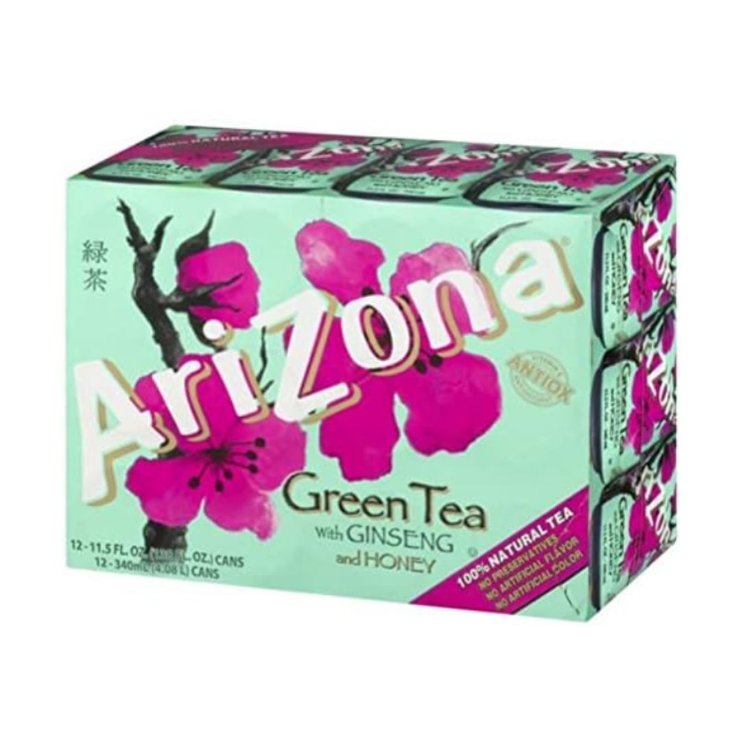 Thé glacé vert ginseng miel