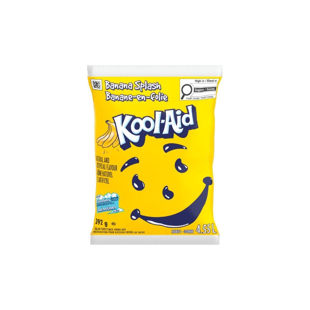 Mélange à boisson banane-en-folie