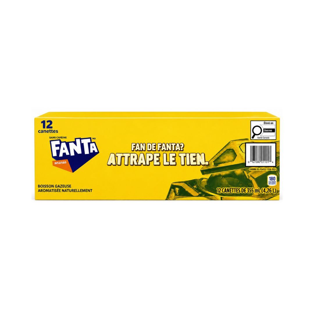 Boisson gazeuse Fanta ananas