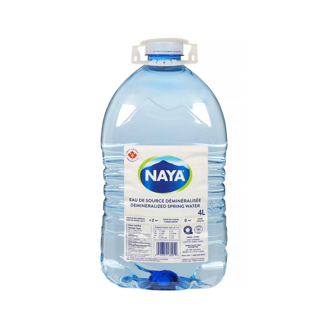 Eau déminéralisée