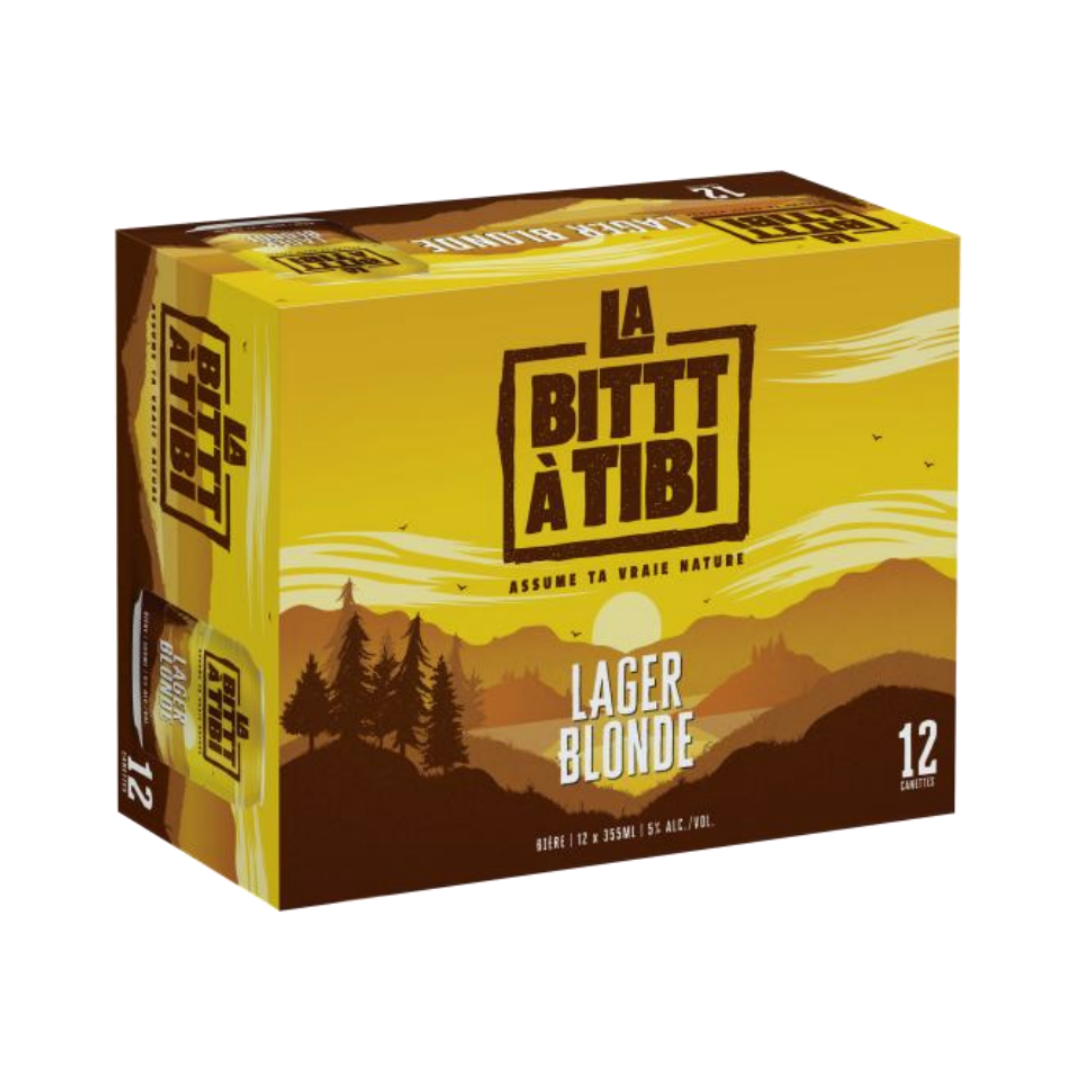 Bière lager blonde