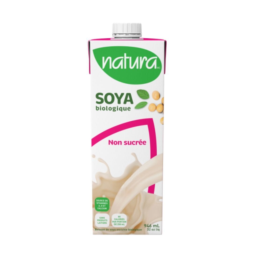 Organic Unsweetened Soy Beverage 946 ml