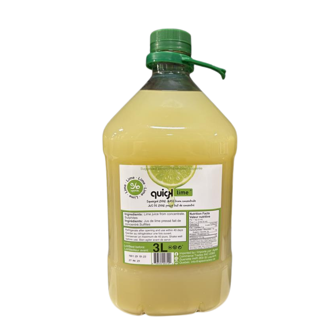 Jus de citron vert pressé