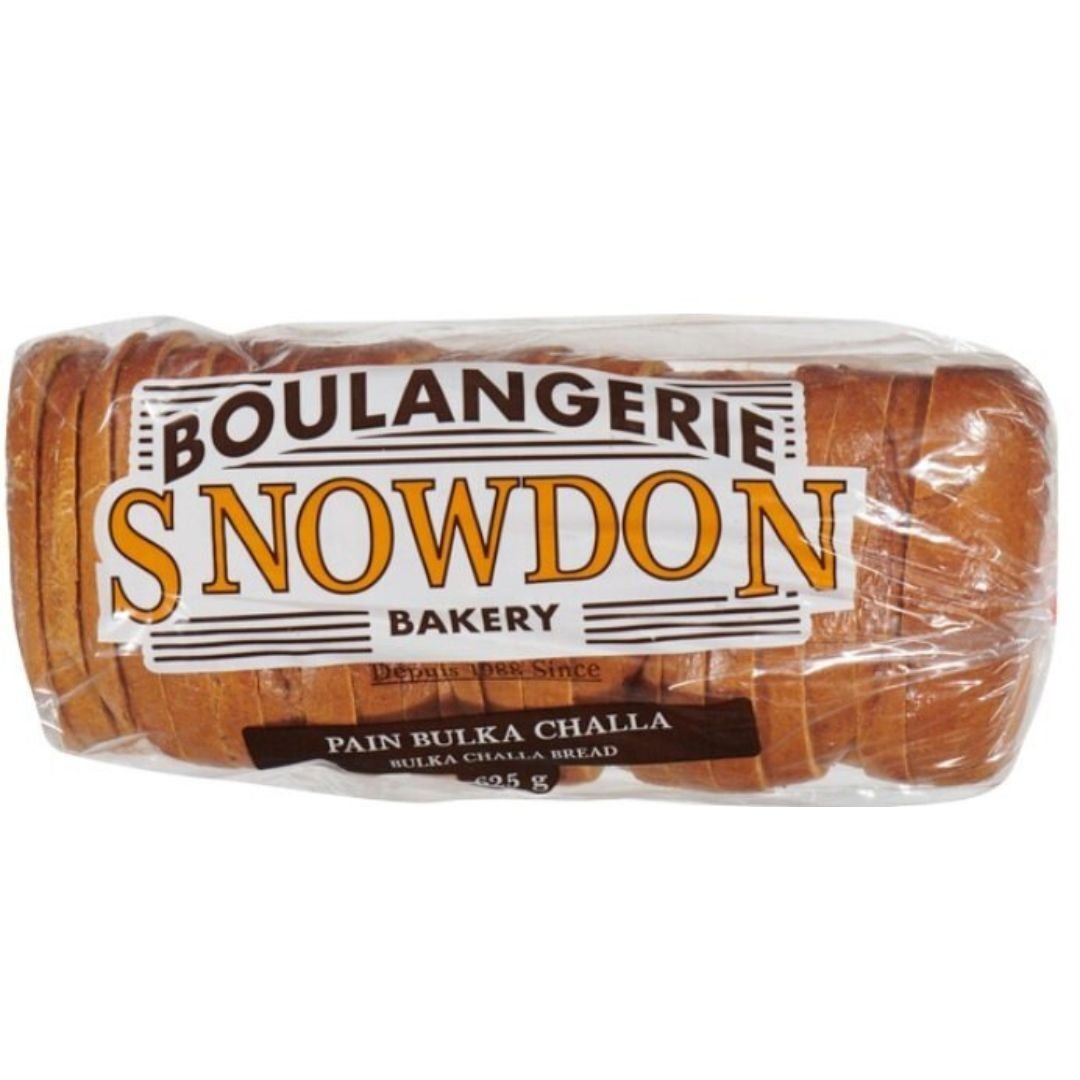 Sliced Bulka Challah Bread