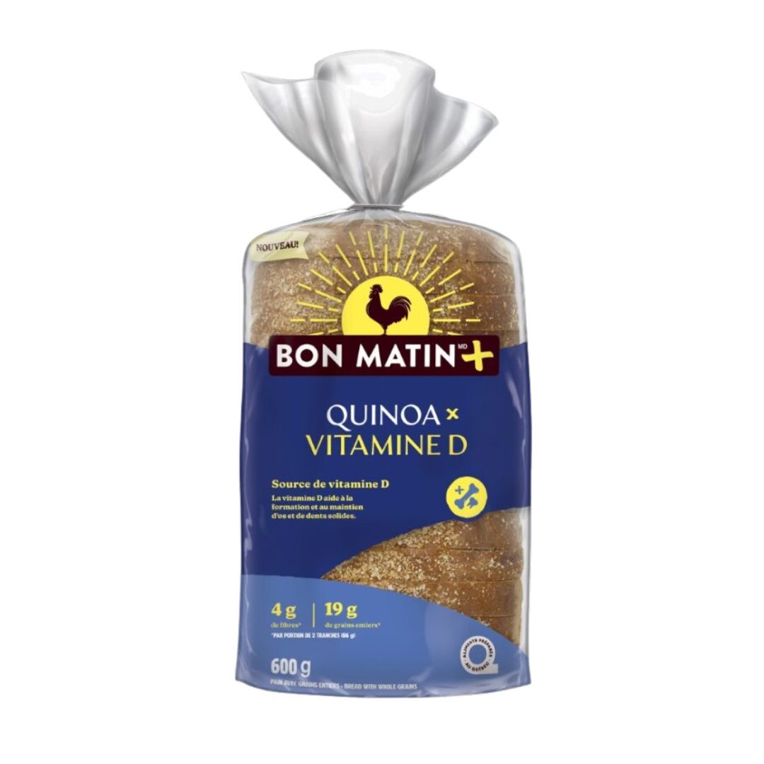 Quinoa and Vitamin D Bread