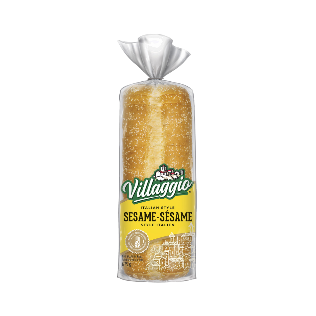 White sesame bread