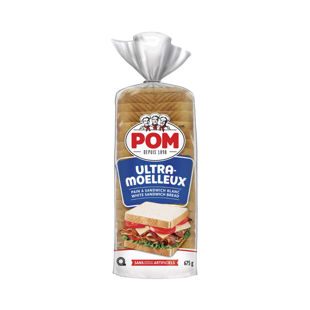 Moist white bread