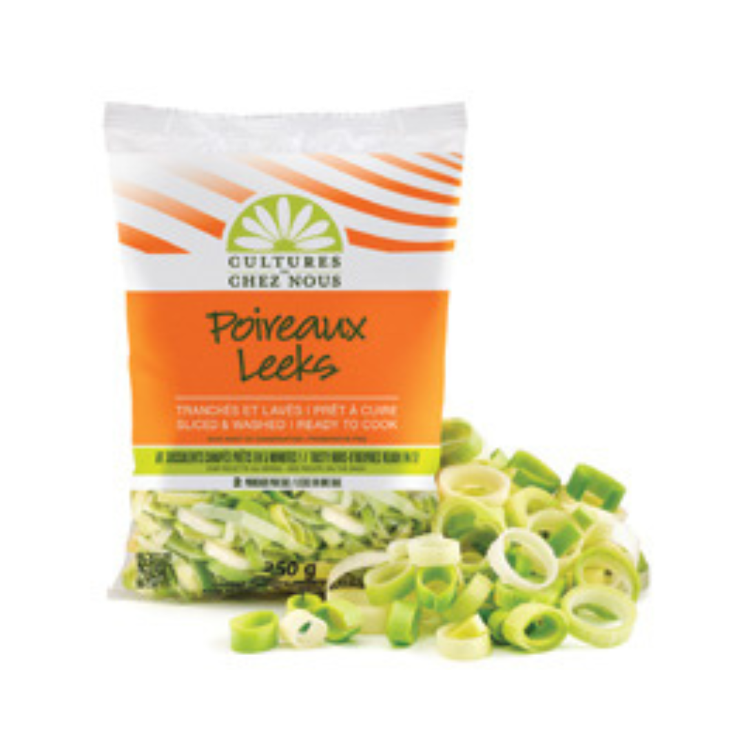Sliced Leeks