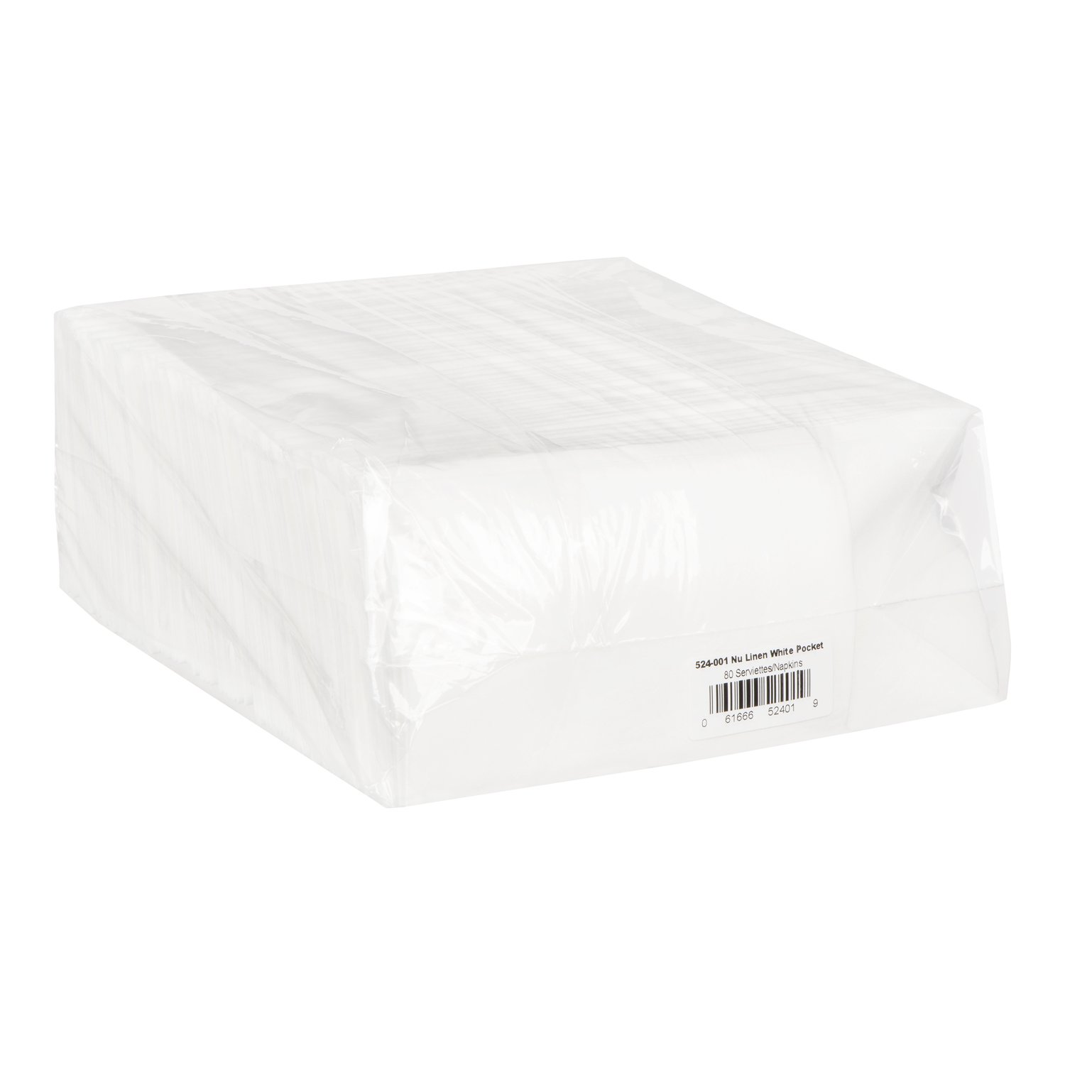 White Dinner Pocket Napkin 1/8 x80-tertiary-image