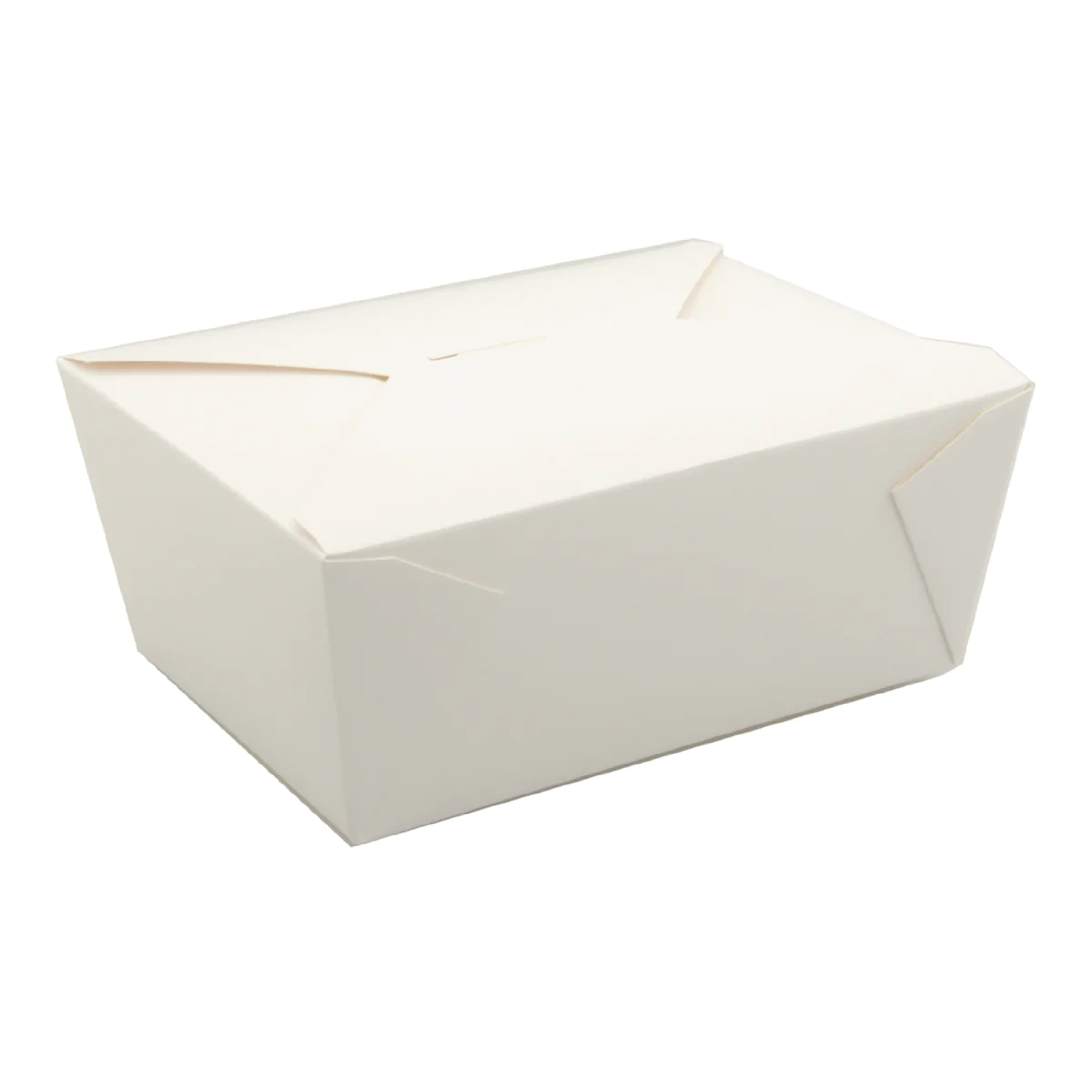 Take-out White Paper Box #4 x40