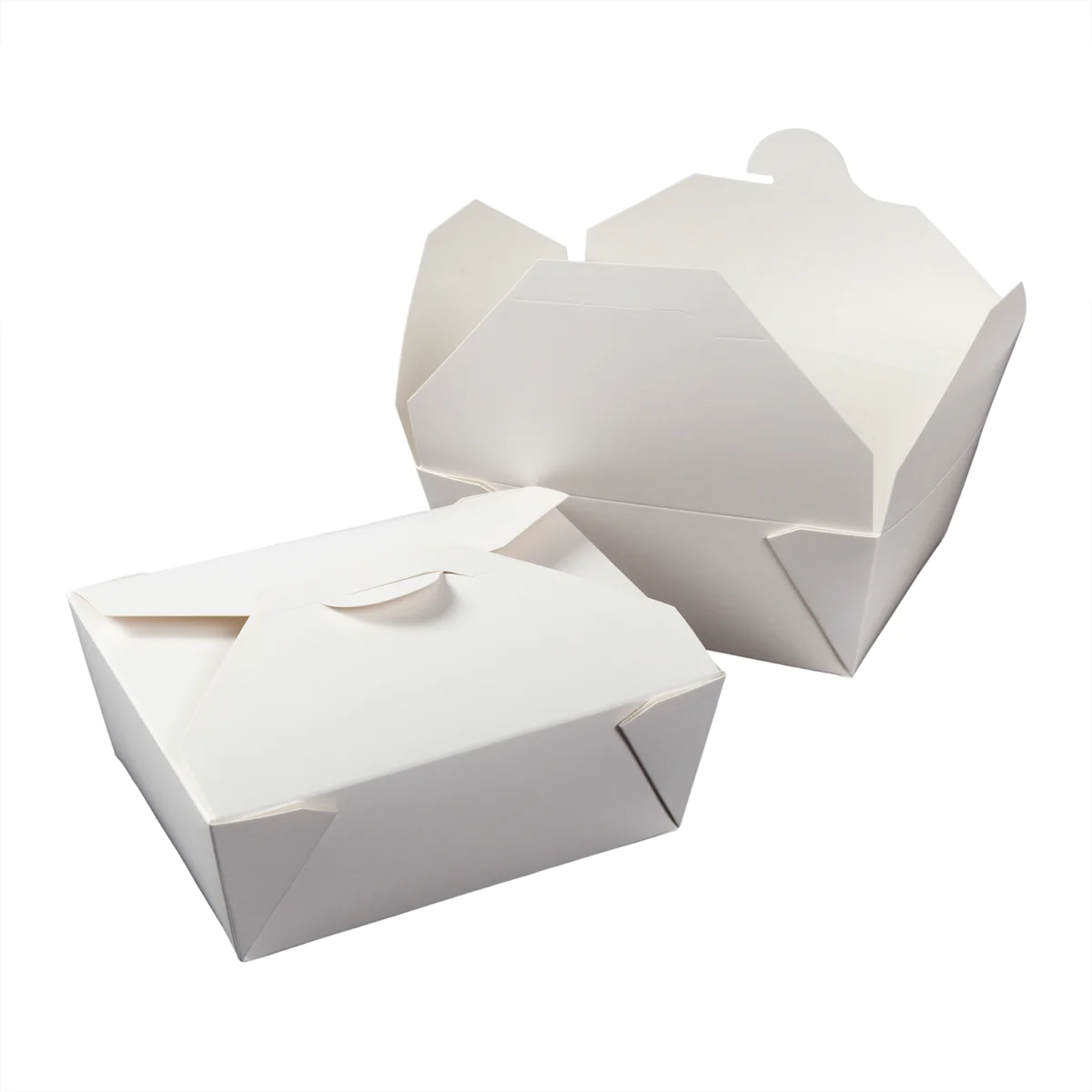 Take-out White Paper Box #8 x50