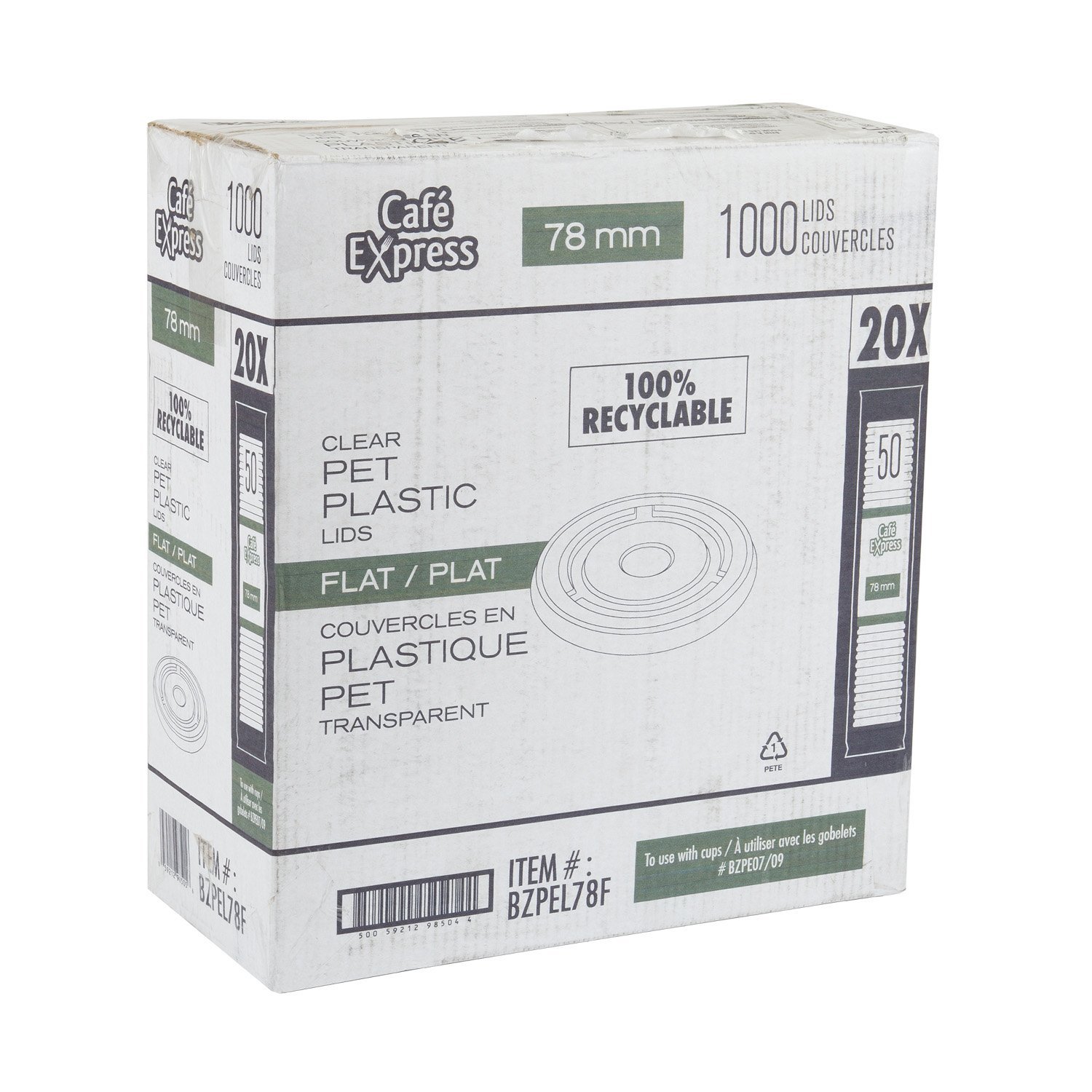 PET Plastic Flat Lid 7-9 oz x50-tertiary-image