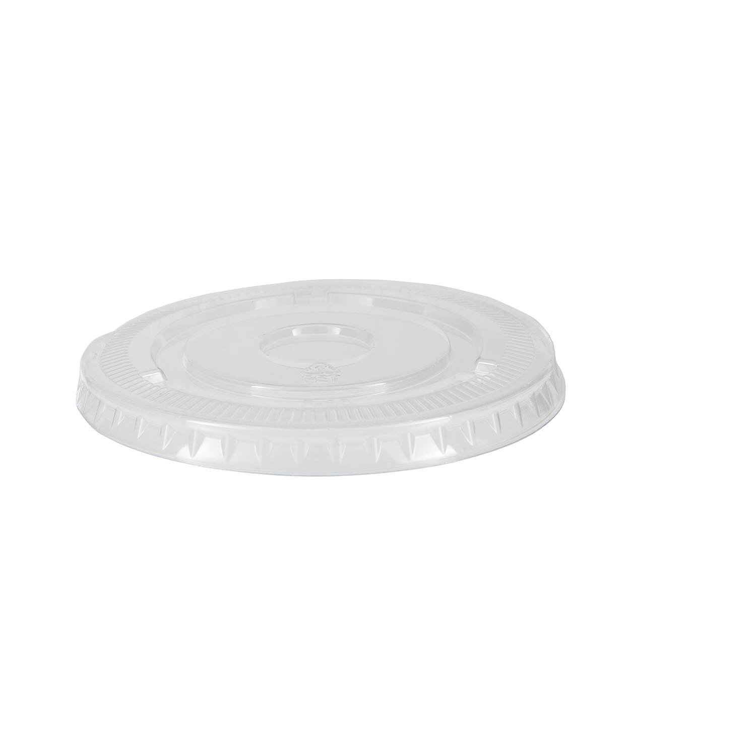 PET Plastic Flat Lid 16-20-24 oz x50
