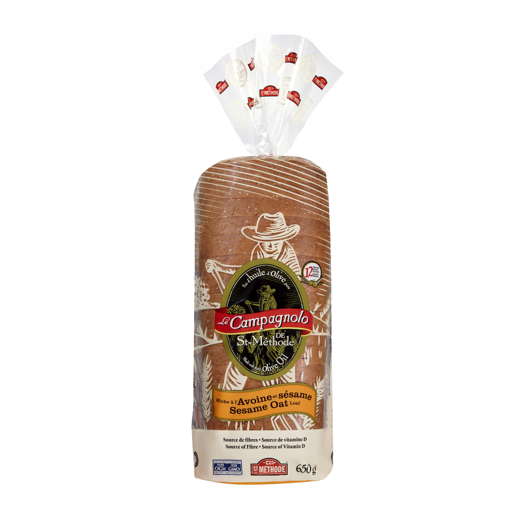 Le Campagnolo Sesame Oat Loaf 650 g