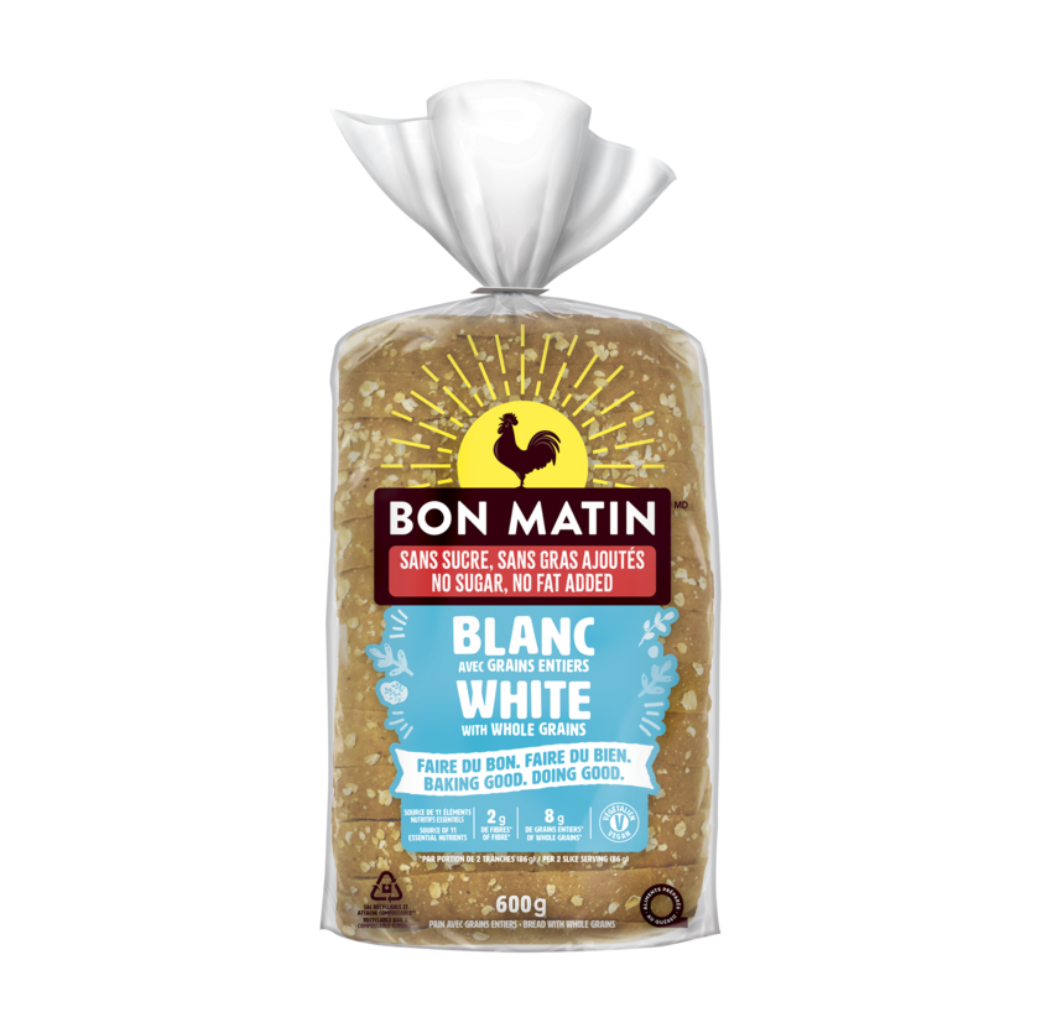 White Bread With Whole Grains 600 g