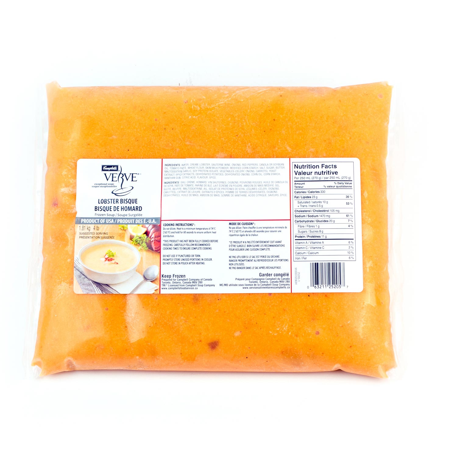 Lobster Bisque 4 lb