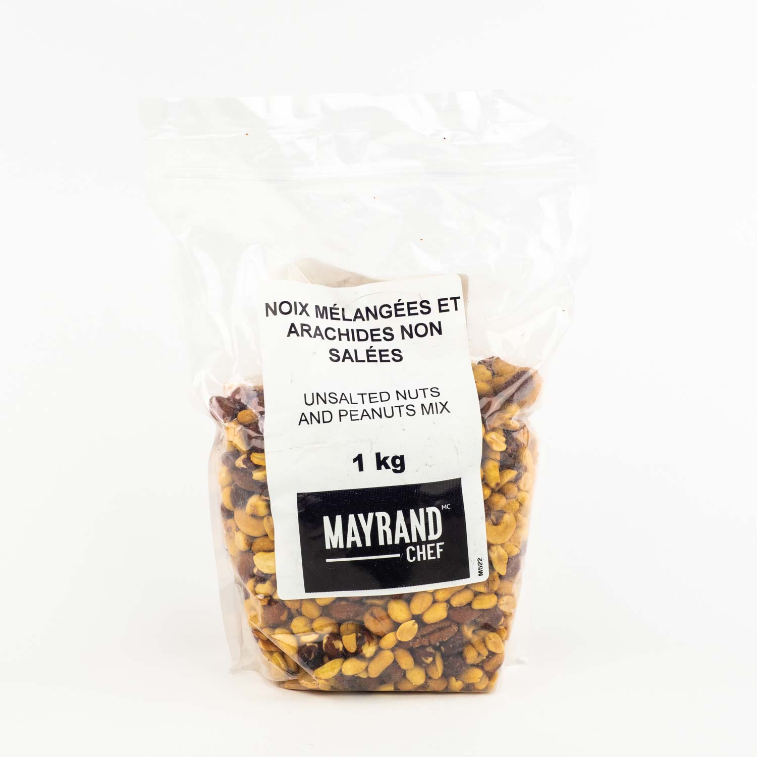 Unsalted Nuts and Peanuts Mix 1 kg