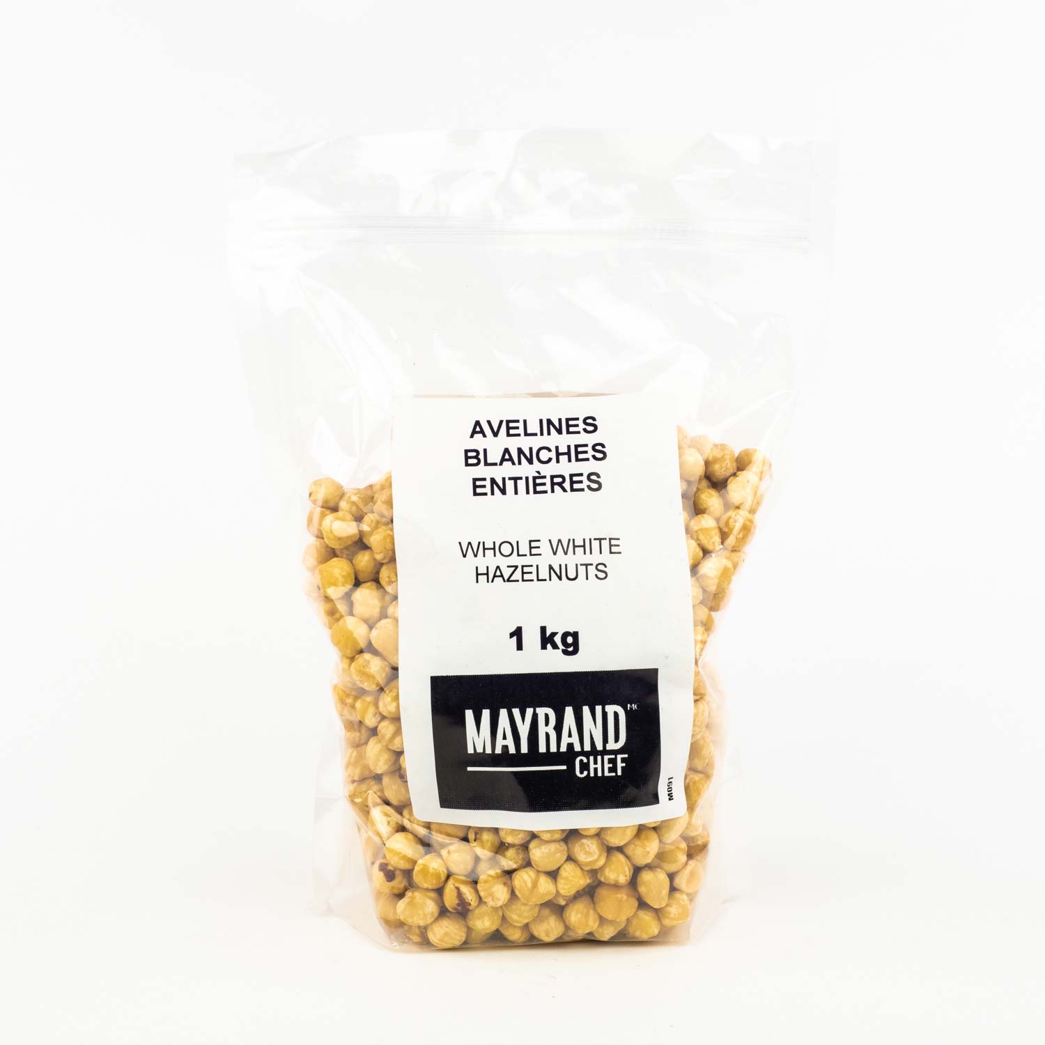 Whole White Hazelnuts 1 kg
