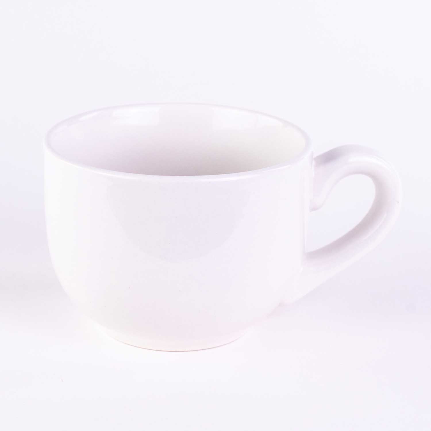 Milk Coffee Mug 18oz