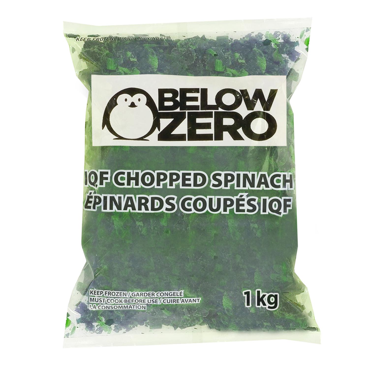 Frozen Chopped Spinach 1 kg