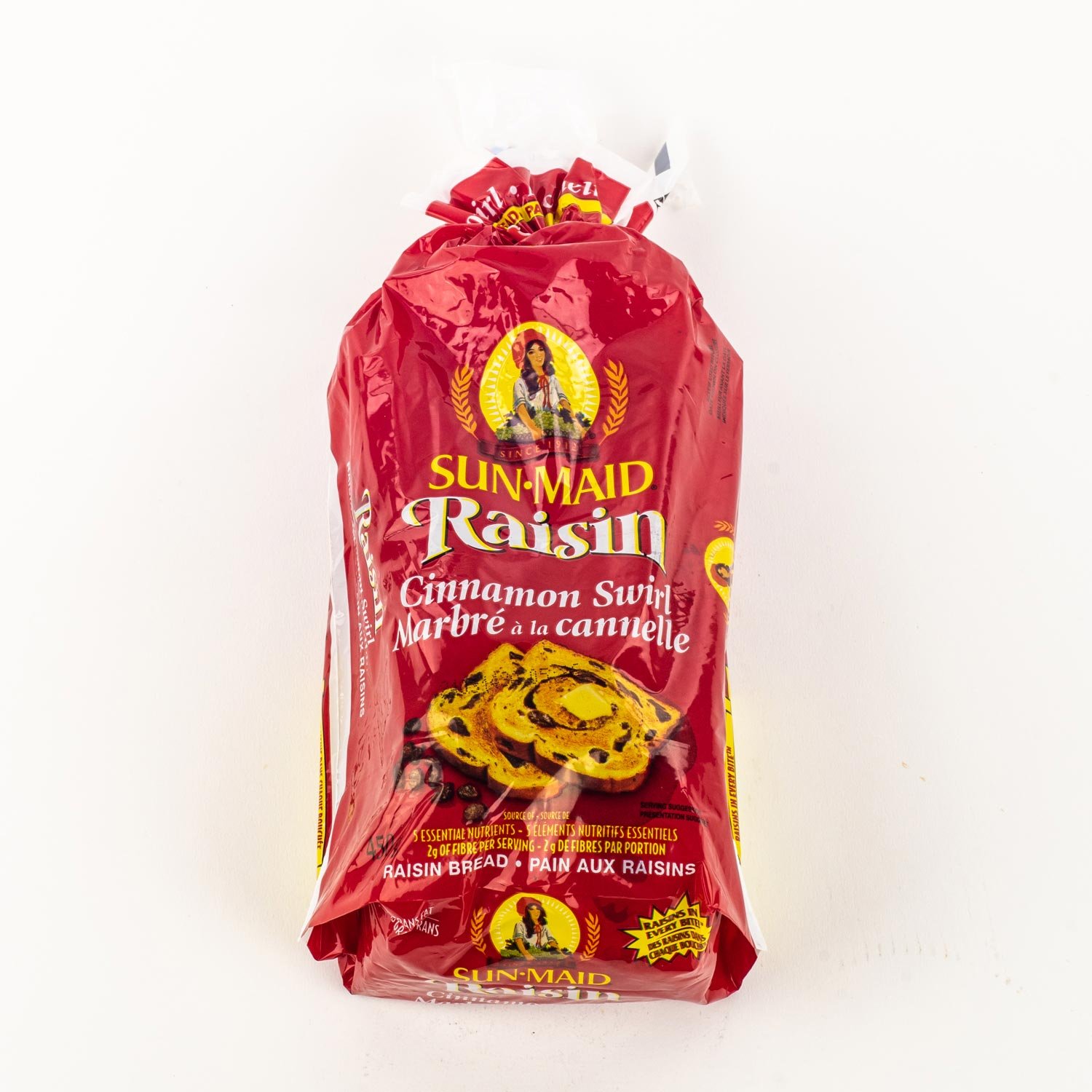 Cinnamon Swirl Raisin Bread 450 g