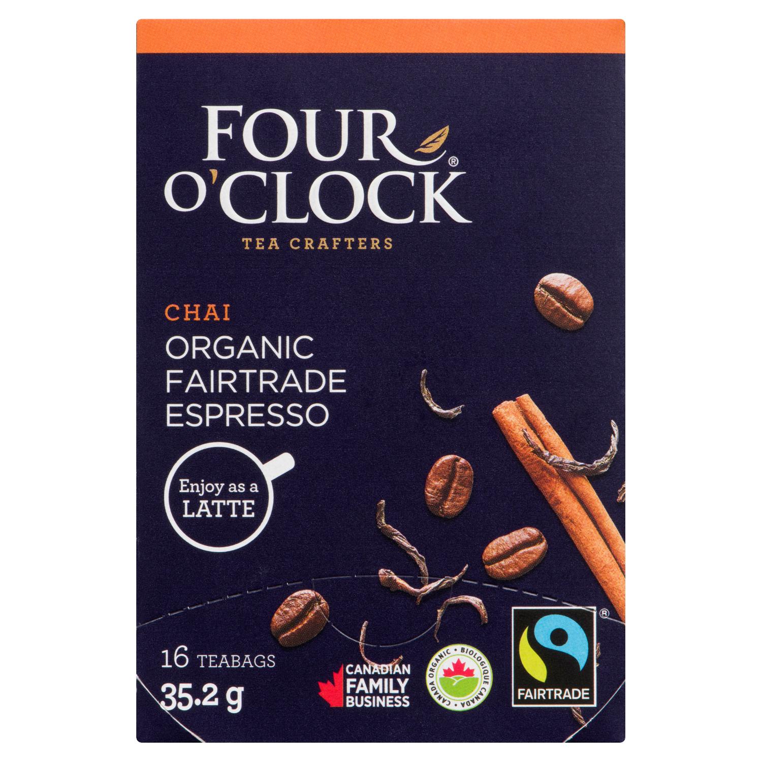 Organic Fairtrade Chai Espresso Tea x16-tertiary-image