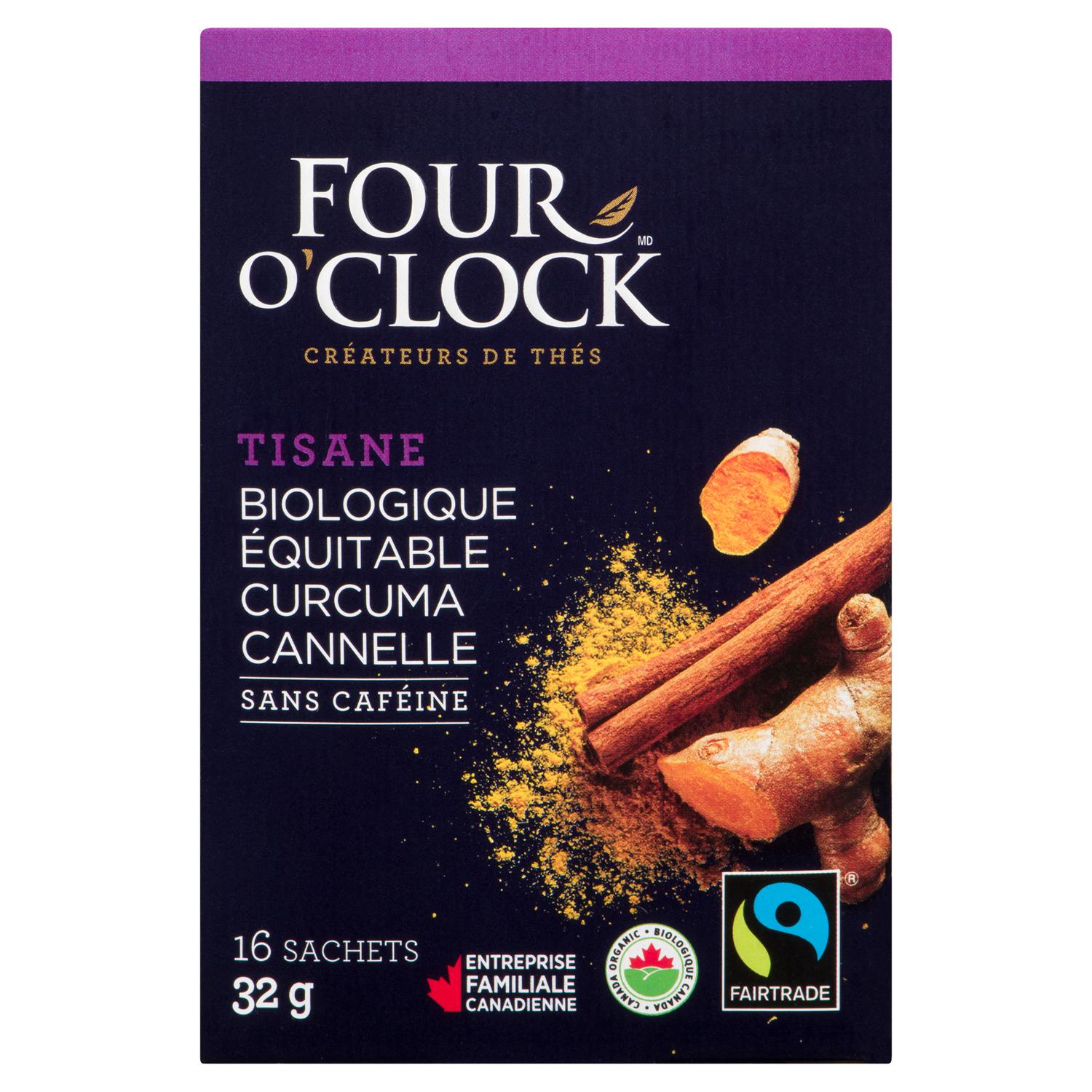 Organic Fairtrade Turmeric Cinnamon Herbal Tea x16 -secondary-image
