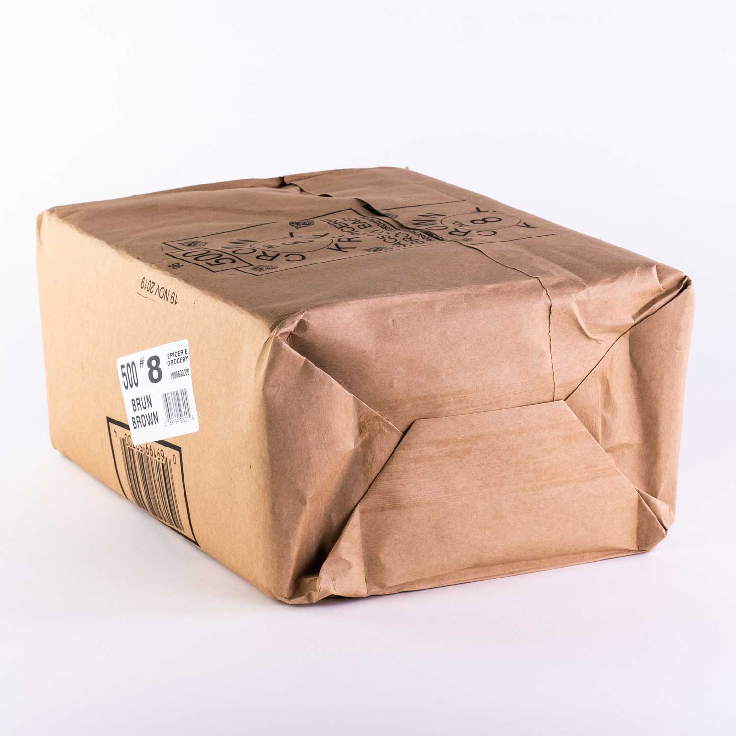 Kraft Paper Bag 8lb 12.75''x10''x6'' x500-secondary-image