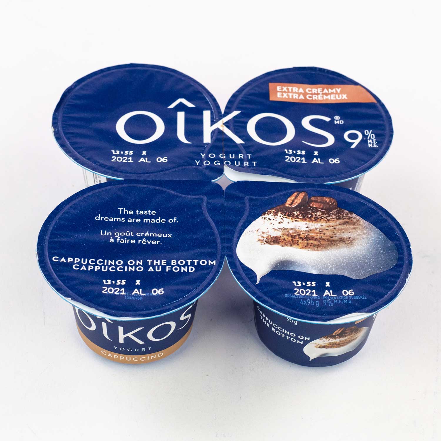 Extra-smooth Cappucino Yogurt 9%