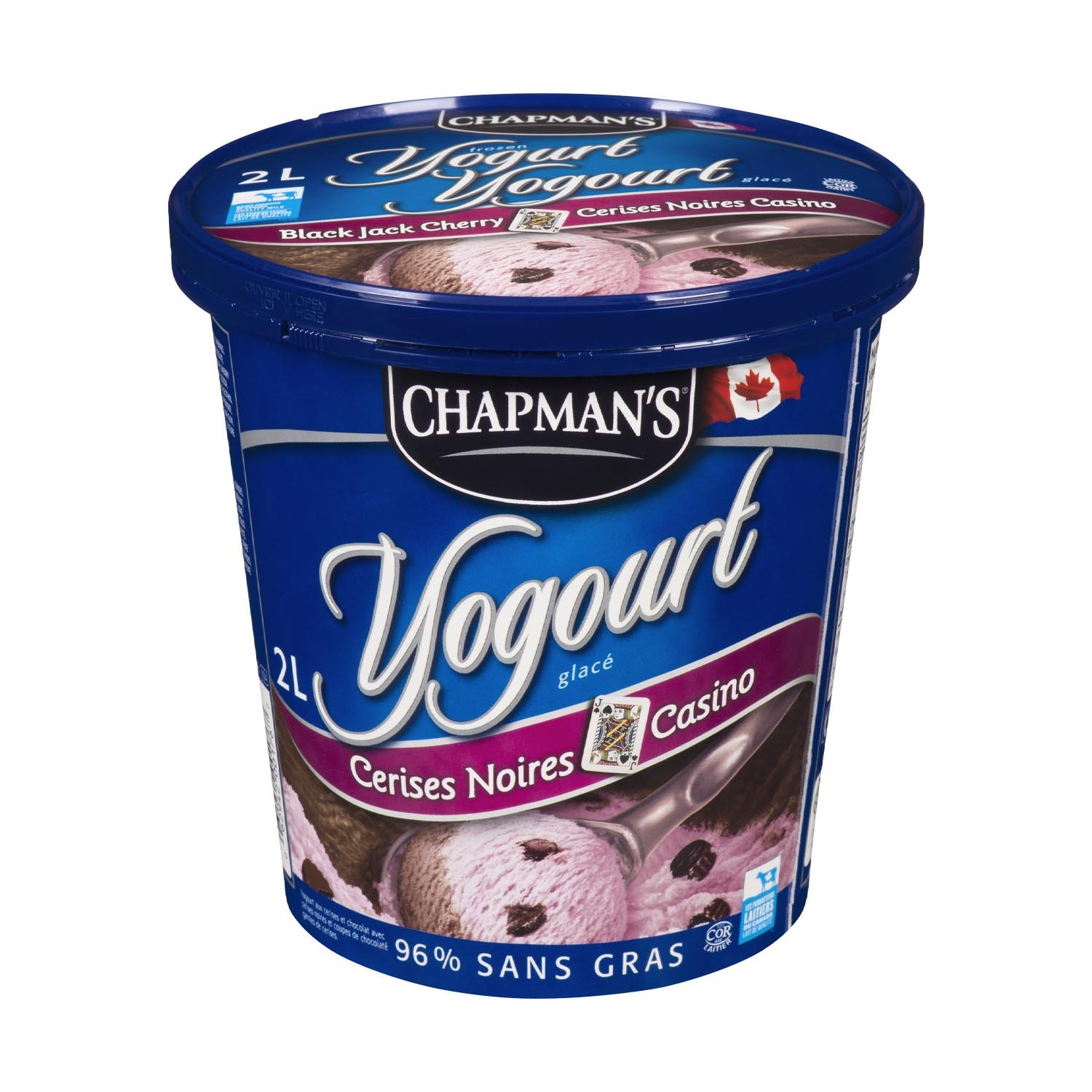 Black Cherry Iced Yogurt 2 L-secondary-image