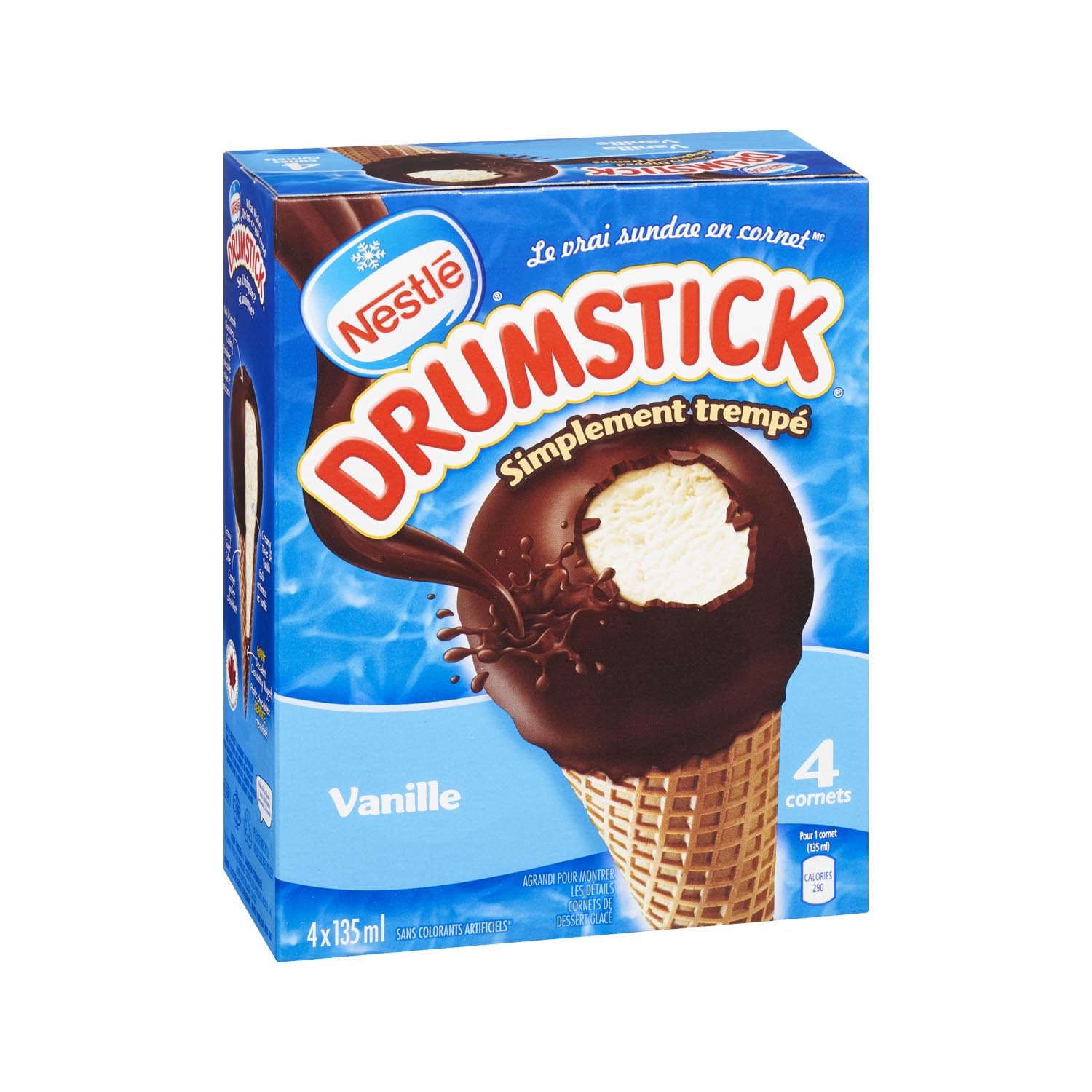 Simply Dipped Vanilla Drumstick 135 ml-secondary-image