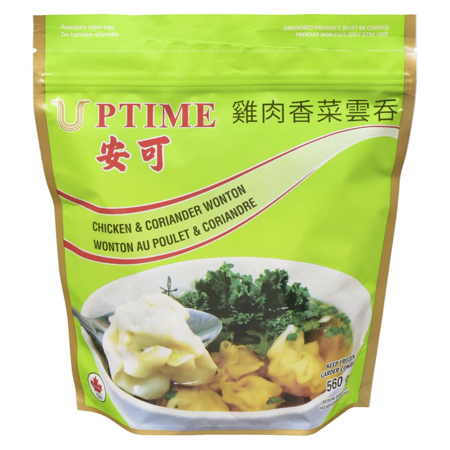 Frozen Coriander Chicken Wonton 560 g