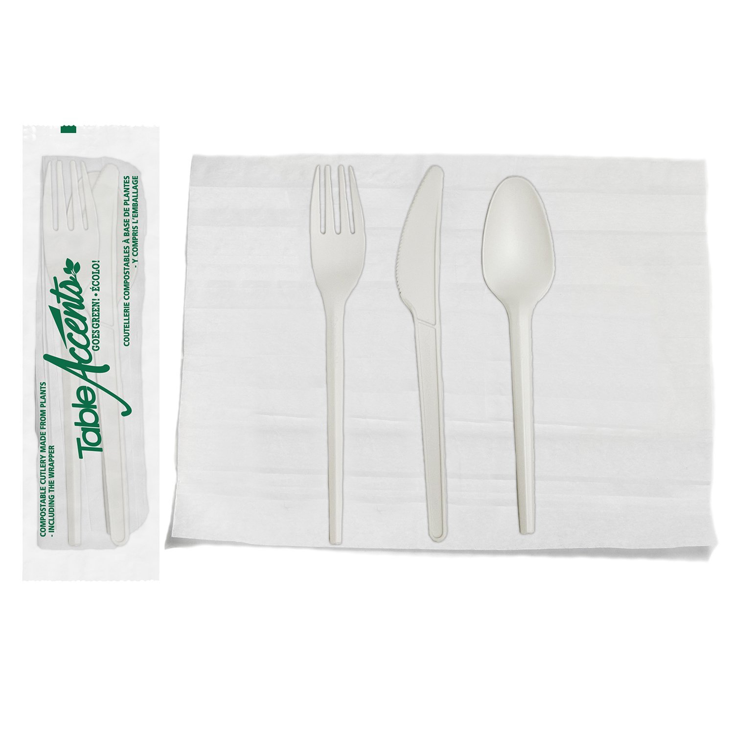 4-Piece PLA Cutlery Kit x250