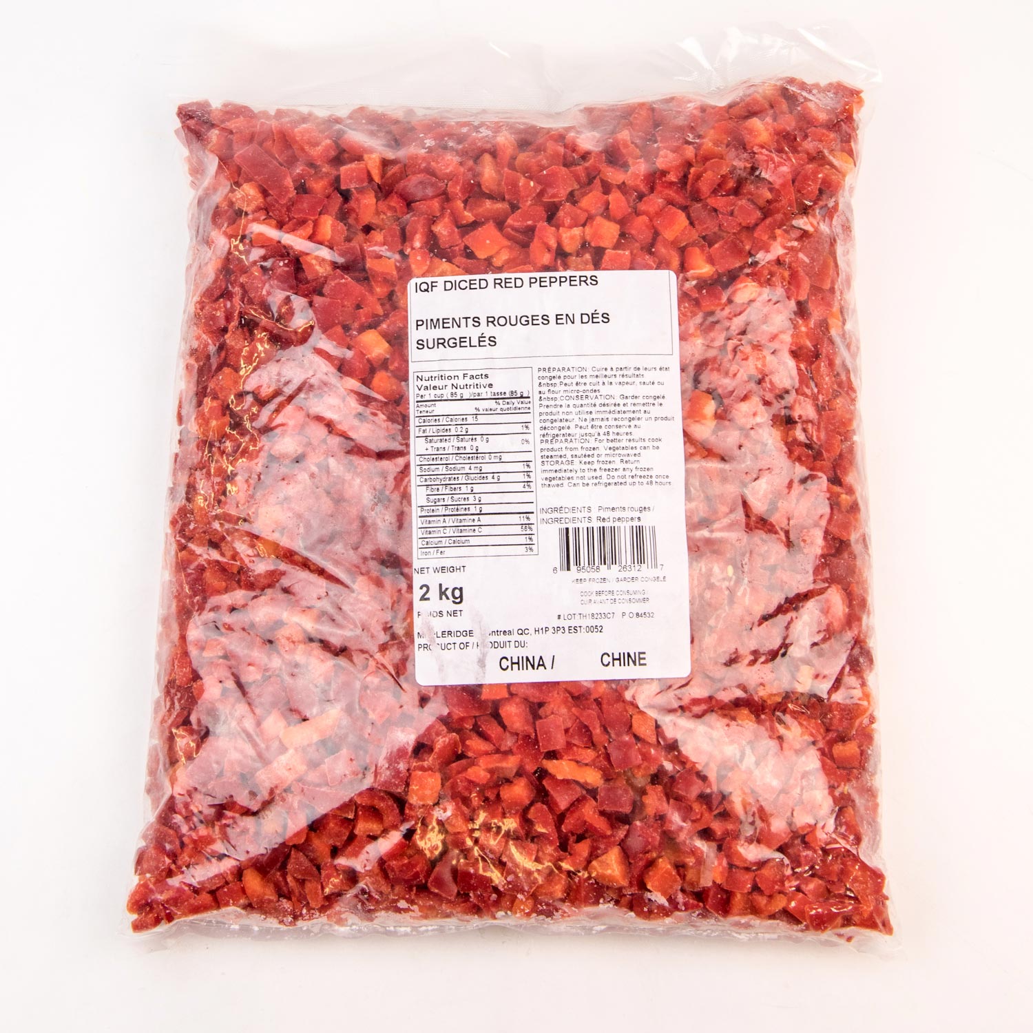 Frozen Red Pepper 2 kg-secondary-image